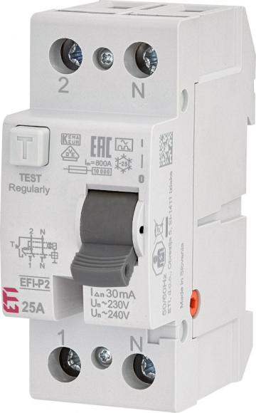 Siguranta automata diferentiala RCCB 25A, 30 mA de la Evia Store Consulting Srl