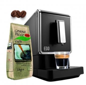 Abonament cafea boabe Doncafe Grano Ricco + espressor de la Supermarket Pentru Tine Srl