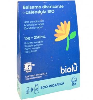 Balsam de par cu galbenele bio pudra 15g, eco-refill, Biolu de la Supermarket Pentru Tine Srl