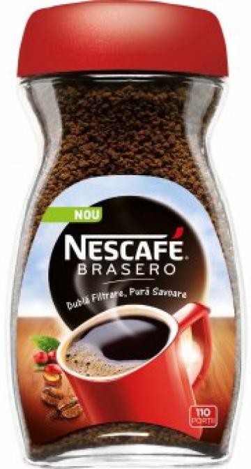 Cafea solubila Nescafe Brasero Original 200g