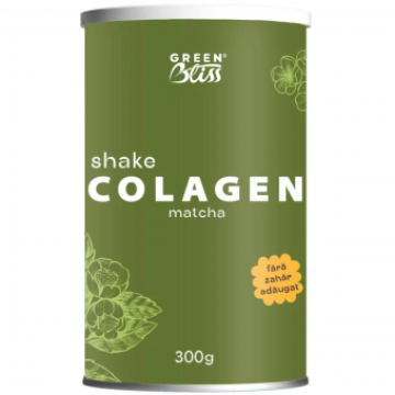 Shake cu matcha Colagen 300g, Green Bliss