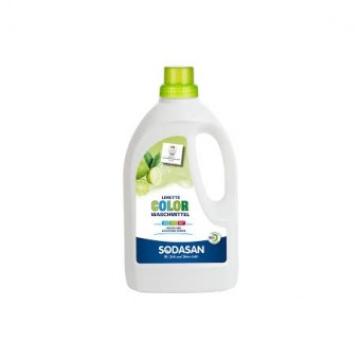 Detergent bio lichid color 1.5l lime Sodasan de la Supermarket Pentru Tine Srl