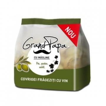 Covrigei frageziti cu vin alb si masline Grand Papa 80g de la Supermarket Pentru Tine Srl