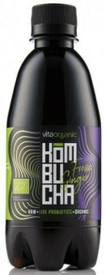 Bautura Kombucha cu ghimbir bio 330 ml Vita Organic