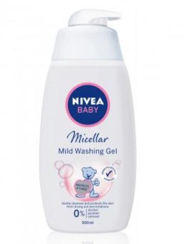 Gel de curatare micelar Nivea Baby 500ml