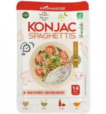 Spaghetti konjac bio 180g, Aromandise de la Supermarket Pentru Tine Srl