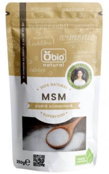 Pulbere MSM 250g Obio de la Supermarket Pentru Tine Srl