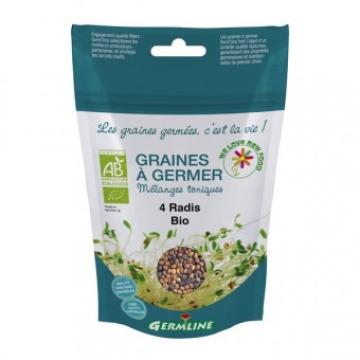 Mix din 4 ridichi pentru germinat eco 100g Germline