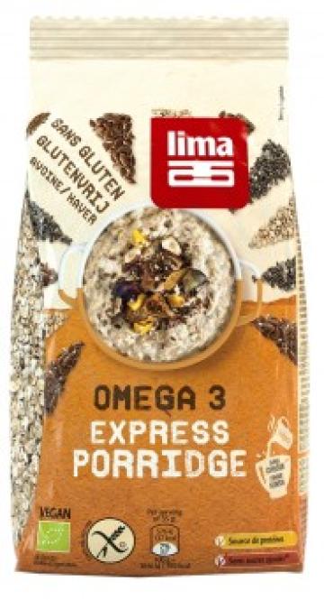 Porridge Express Omega 3 fara gluten bio 350g Lima de la Supermarket Pentru Tine Srl