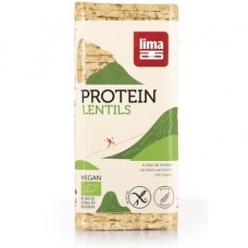 Rondele proteice din linte expandata eco 100g Lima de la Supermarket Pentru Tine Srl