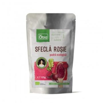 Sfecla rosie pudra eco 125g Obio