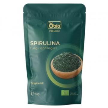 Fulgi raw eco Spirulina 50g, origine Europa de la Supermarket Pentru Tine Srl