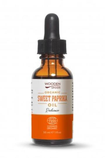 Ulei de Paprika dulce, bio, 30ml, Wooden Spoon