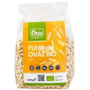 Fulgi de ovaz mari eco 500g Obio