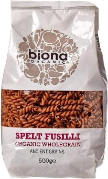 Fusilli din grau spelta integral eco 500g Biona