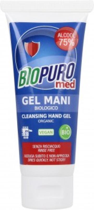 Gel igienizant pentru maini bio 75ml Biopuro