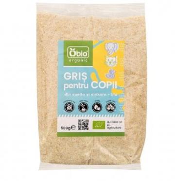 Gris pentru copii eco 500g Obio de la Supermarket Pentru Tine Srl