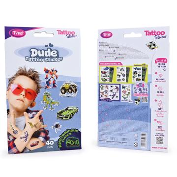 Set autocolante pentru tatuaje Dude - 40 buc/pachet de la Rykdom Trade Srl