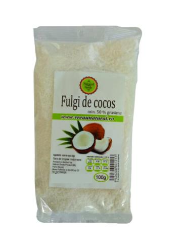 Fulgi cocos fini min 50% grasime 100g, Natural Seeds Product de la Natural Seeds Product SRL