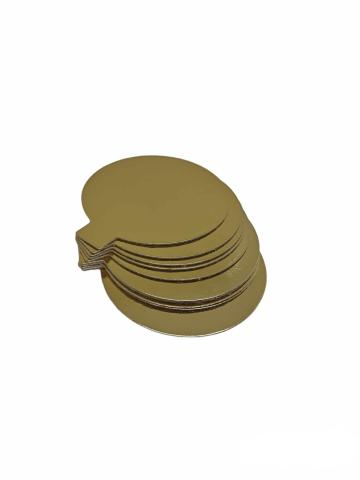 Discuri tort aurii, 10 cm, 10 buc. - Lumea de la Lumea Basmelor International Srl