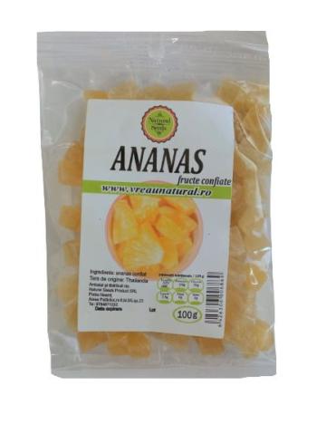 Ananas confiat 100gr, Natural Seeds Product de la Natural Seeds Product SRL