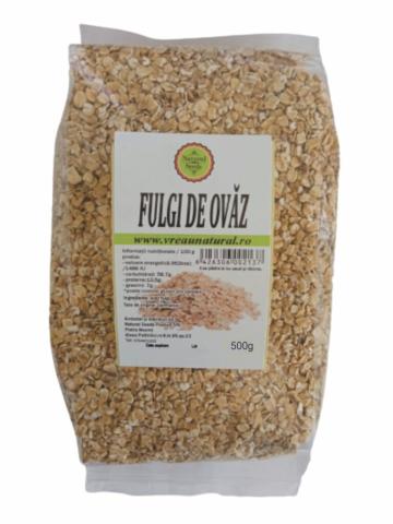 Fulgi de ovaz 500g, Natural Seeds Product de la Natural Seeds Product SRL