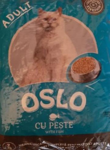 Hrana uscat pisici cu peste Oslo 2 kg