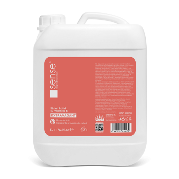 Sapun lichid gel extravagant Sense HDPE 5L