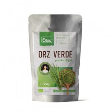 Pulbere eco Orz verde 250g Obio