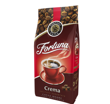 Cafea boabe Fortuna Crema 1 kg de la KraftAdvertising Srl