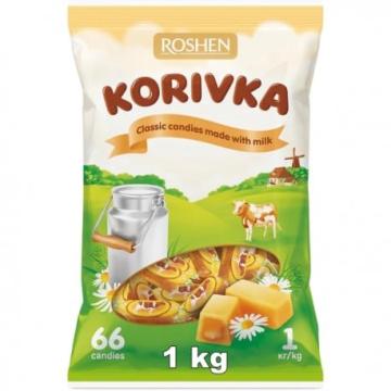 Caramele cu Lapte Korivka Roshen 1 kg de la KraftAdvertising Srl