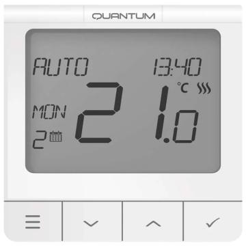 Termostat programabil cu fir Quantum WQ610 de la IV & P Instalatii Srl