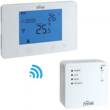 Termostat programabil wireless Fer 309 wi-fi de la IV & P Instalatii Srl