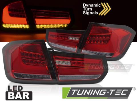 Stopuri LED LED Bar Tail Lights rosu SEQ BMW F30 11-15 de la Kit Xenon Tuning Srl