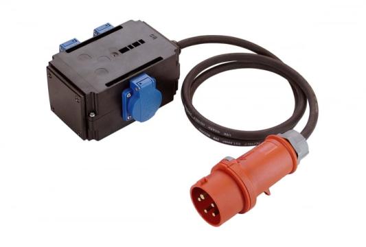 Adaptor trifazic industrial Mixo IP44 cu cablu intrare