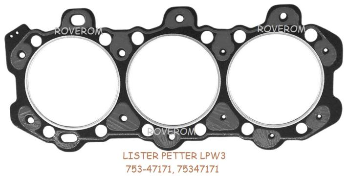 Garnitura chiuloasa Lister Petter LPW3, Onan DN3M de la Roverom Srl