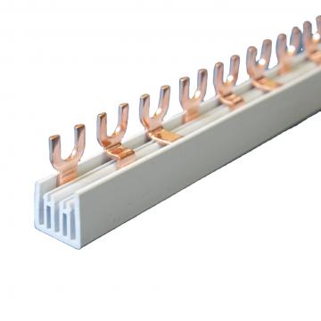 Pieptene busbar - furca 3 poli (14x3 module) 80A 1000mm