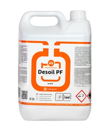 Solutie puternica curatare pardoseli murdare, Desoil PF, 5L