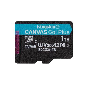 Memorie SD Card Kingston, 1TB, Canvas Go Plus Clasa 10 UHS-I