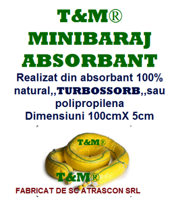 Minibaraj absorbant produse chimice si hidrocarburi T&M