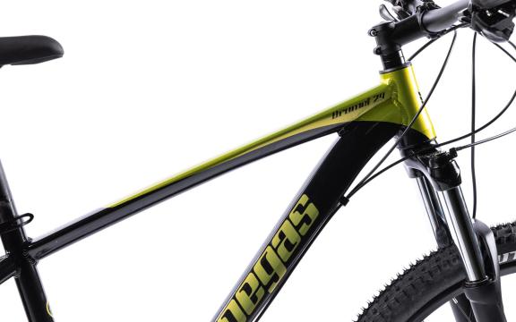 Bicicleta MTB Pegas Drumet M 29'' negru, verde-acid