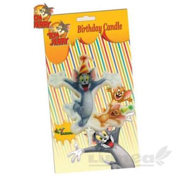 Lumanare aniversara Tom si Jerry, 2D - Kardasis de la Lumea Basmelor International Srl