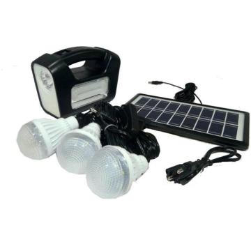 Kit panou solar Gdlite-GD3 cu 3 becuri si lanterna inclusa de la Startreduceri Exclusive Online Srl - Magazin Online Pentru C