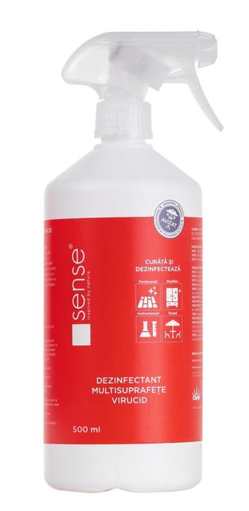 Dezinfectant multisuprafete virucid Sense 500ml de la Xtra Time Srl