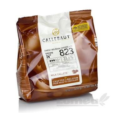 Ciocolata fina cu lapte, 400g - Barry Callebaut de la Lumea Basmelor International Srl