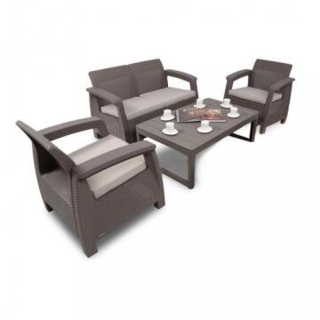 Set de mobilier de gradina Corfu Lyon II Duo 4+1