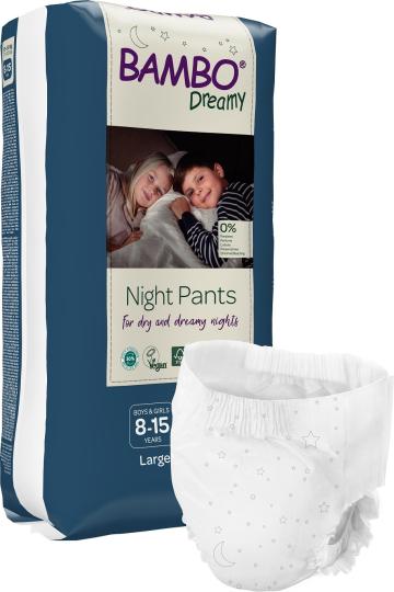 Scutece de noapte unisex Bambo Dreamy 8 - 15 ani - 10 buc de la Medaz Life Consum Srl