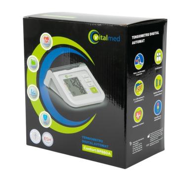 Tensiometru digital de brat VitalMed Confort - BP880A de la Medaz Life Consum Srl