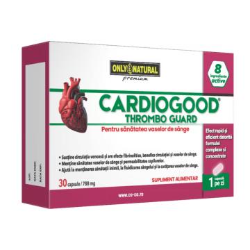Supliment alimentar Cardiogood Thrombo Guard - 30 capsule de la Medaz Life Consum Srl