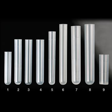 Eprubeta plastic (PP) cu fund rotund - 16 x 100 mm - 10 ml de la Medaz Life Consum Srl